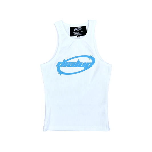 WMNS BLAUWE LOGOTANK